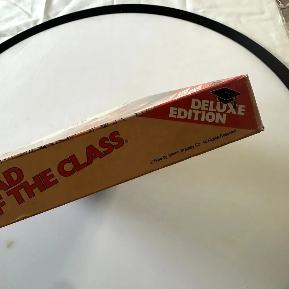 Vintage 1986 Go To The Head Of The Class Board Game Deluxe Edition
